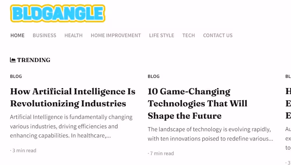 The Evolution of Online Publishing and Blogangle.org